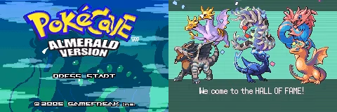 Pokémon Pokecave Almerald (GBA) Gameplay Screenshot 1 - Gohan's Tips