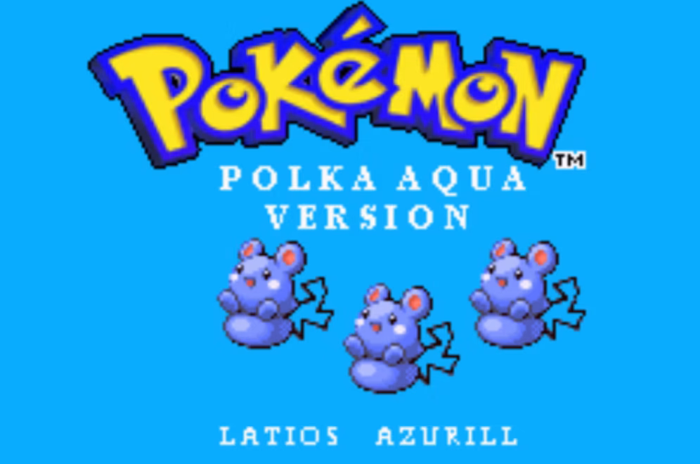 Pokémon Polka Aqua (GBA) Gameplay Screenshot 1 - Gohan's Tips