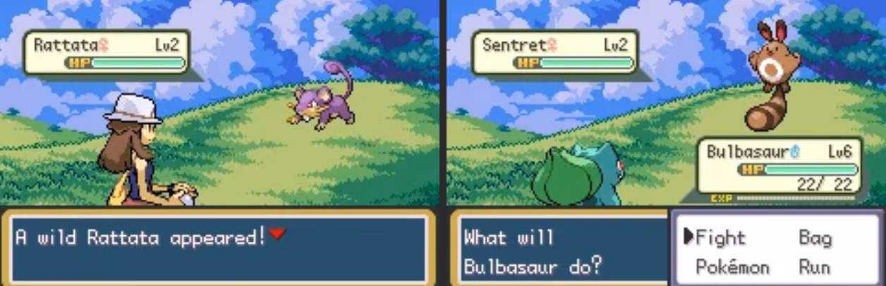 Pokémon Raging Red (GBA) Gameplay Screenshot 3 - Gohan's Tips