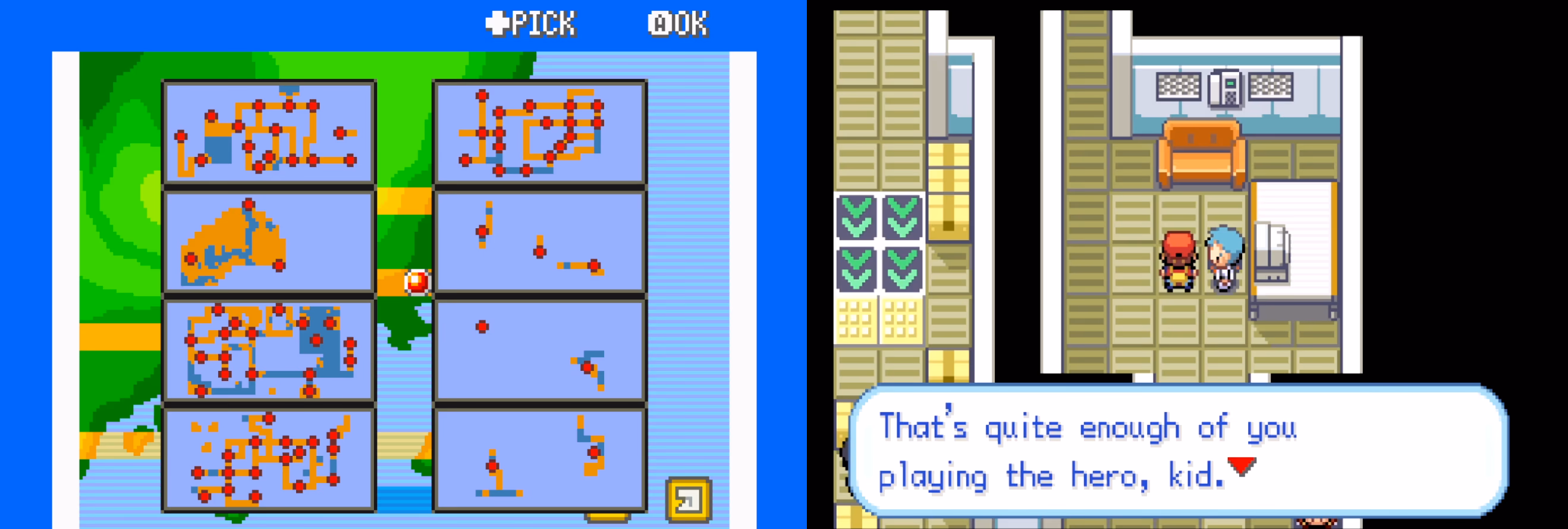 Pokémon Rainbow (GBA) Gameplay Screenshot 2 - Gohan's Tips