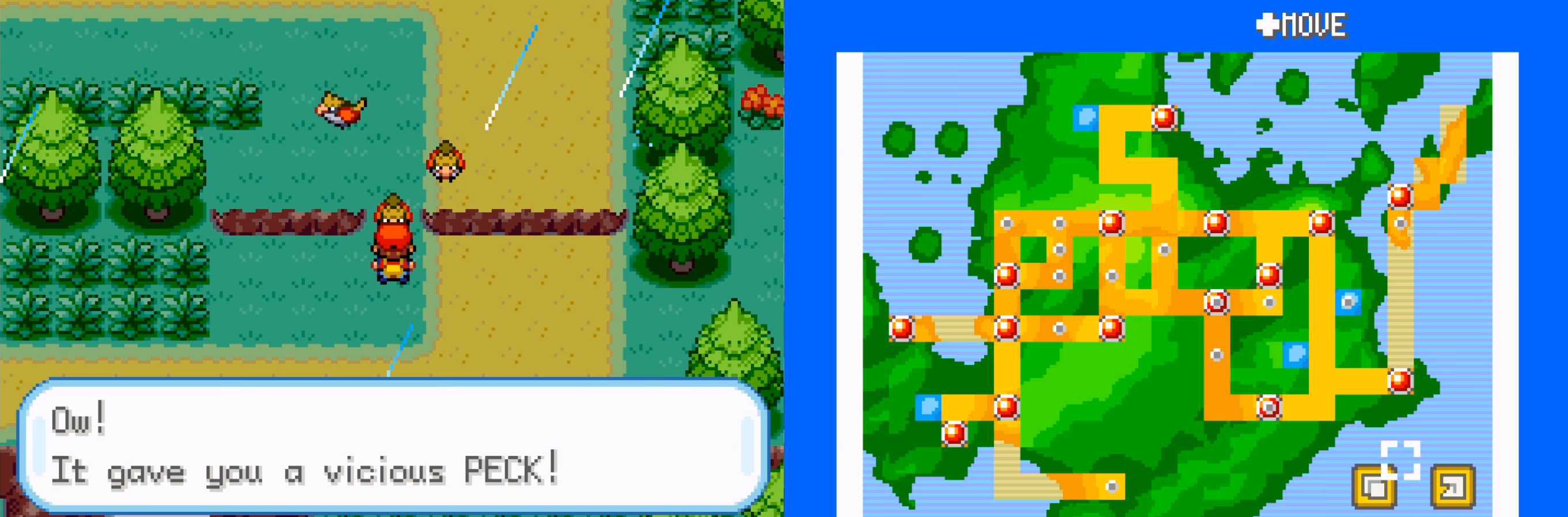 Pokémon Rainbow (GBA) Gameplay Screenshot 4 - Gohan's Tips