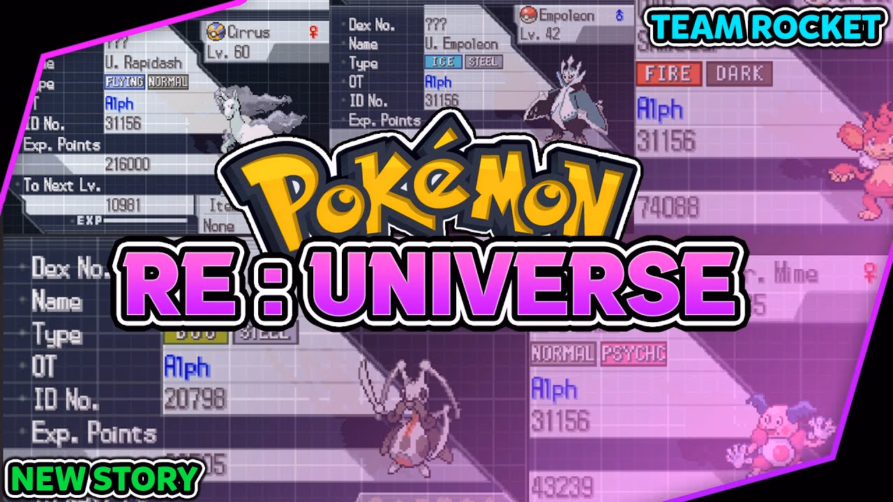 Download Pokémon Re:Universe GBA ROM Hack - Background Aura - Gohan's Tips