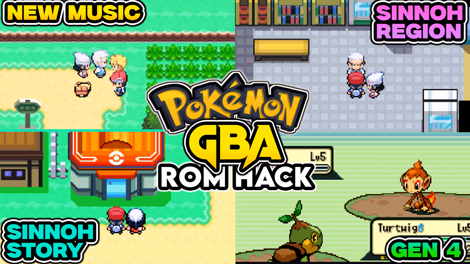 Download Pokémon Retro Platinum GBA Thumbnail