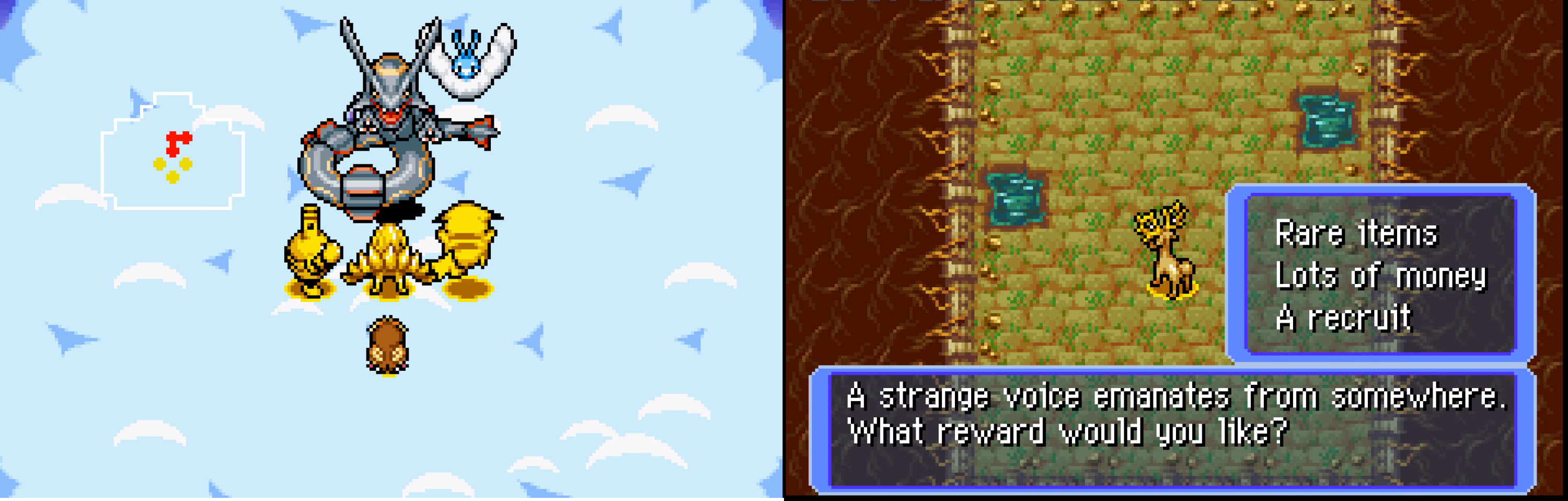 Pokémon Rogue Rescue Team (GBA) Gameplay Screenshot 2 - Gohan's Tips