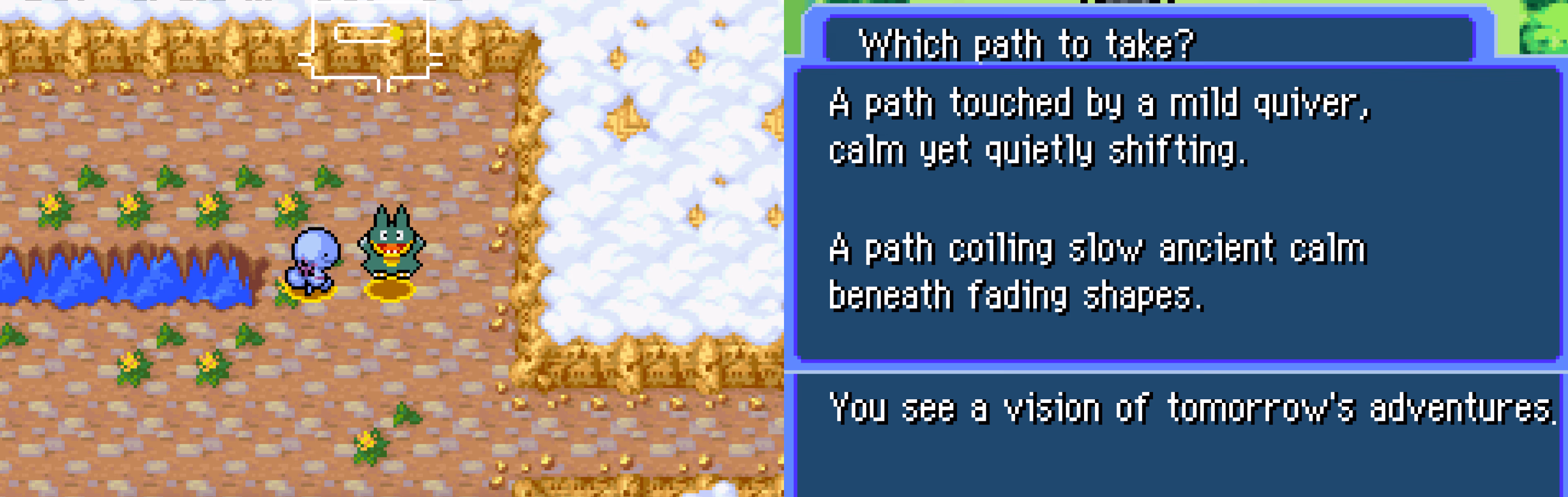 Pokémon Rogue Rescue Team (GBA) Gameplay Screenshot 4 - Gohan's Tips