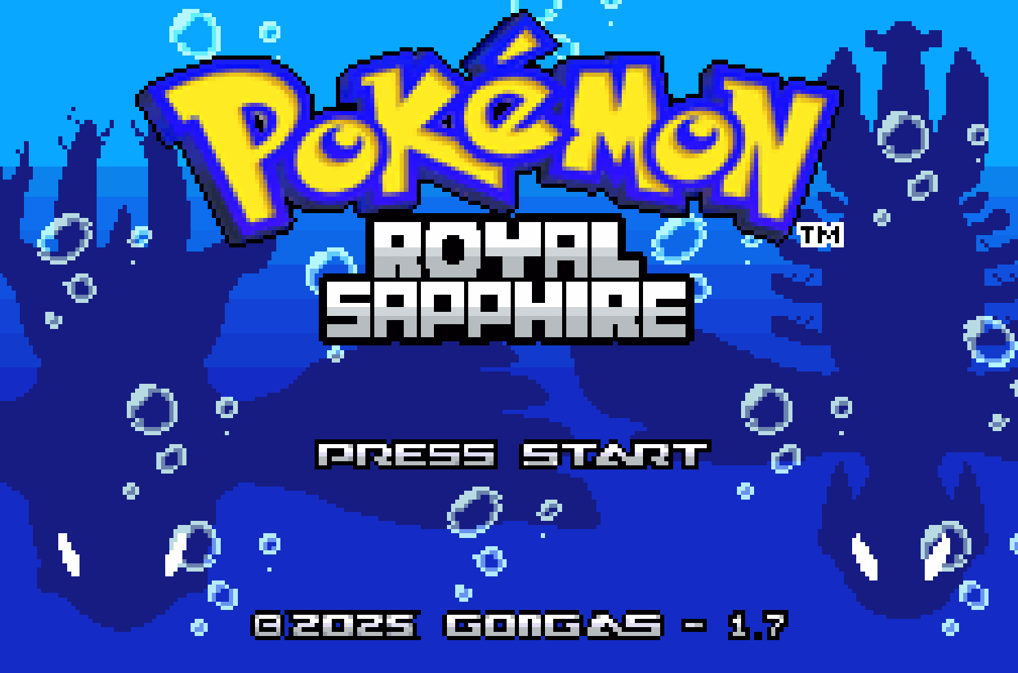 Pokémon Royal Sapphire (GBA) Gameplay Screenshot 1 - Gohan's Tips
