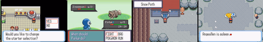 Pokémon Ruby Destiny - Life of Guardian (GBA) Gameplay Screenshot 1 - Gohan's Tips