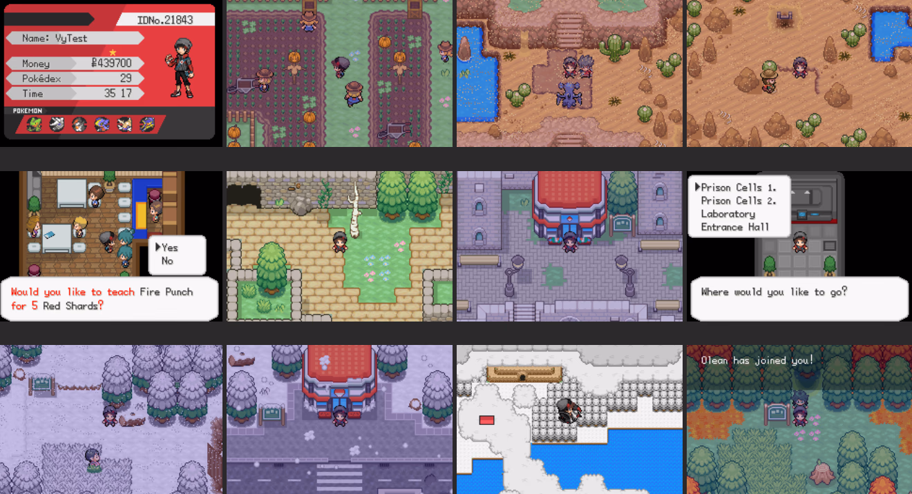 Pokémon Saiph 2 (GBA) Gameplay Screenshot 3 - Gohan's Tips