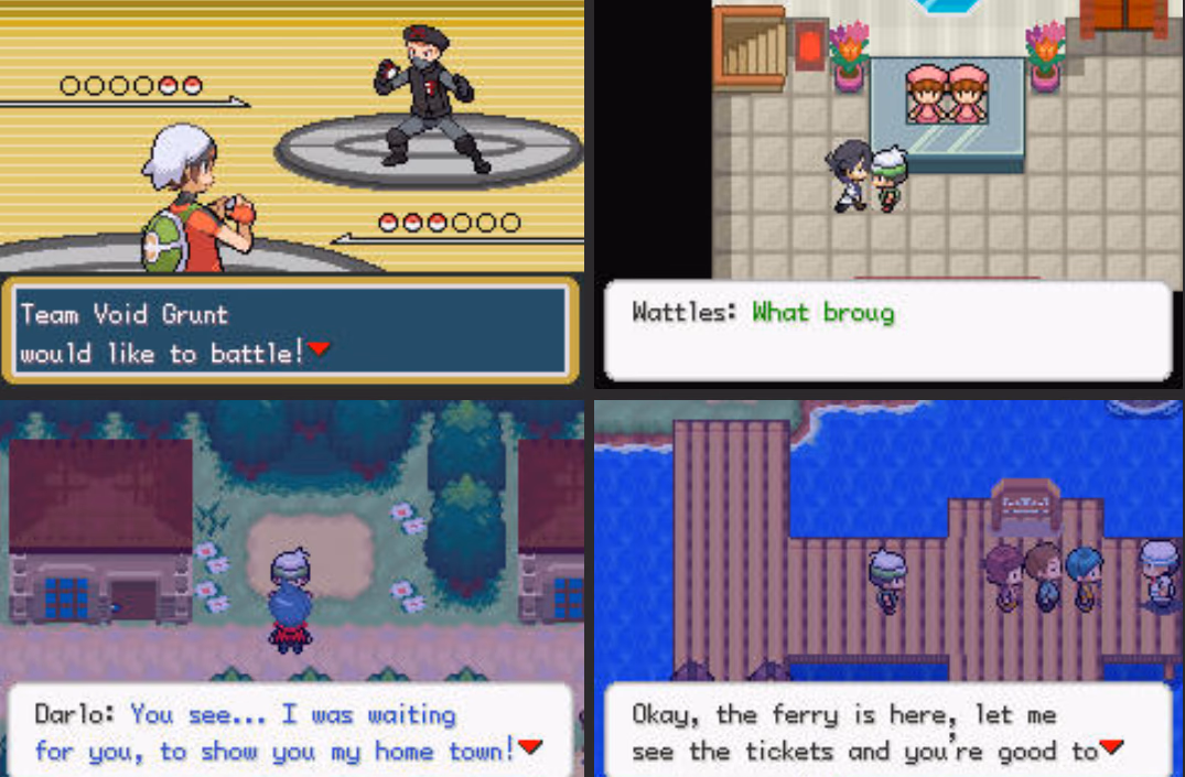 Pokémon Saiph (GBA) Gameplay Screenshot 1 - Gohan's Tips