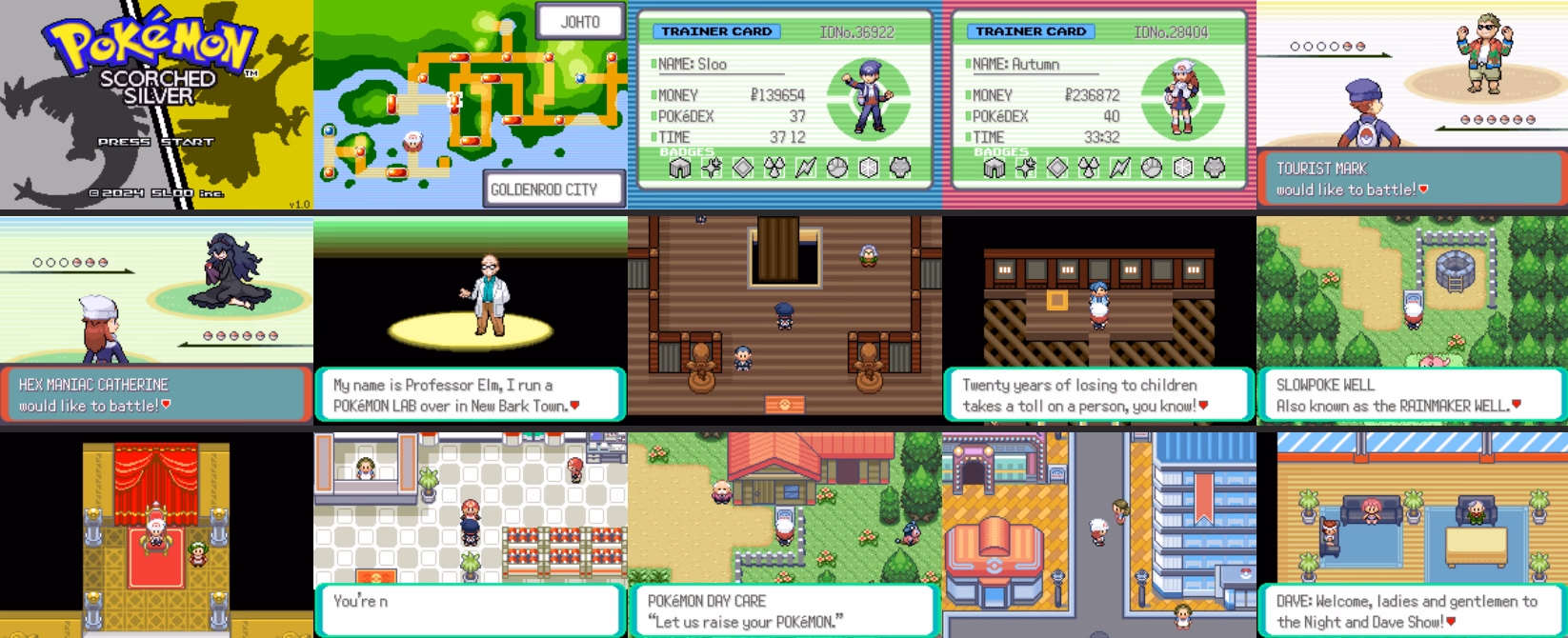 Pokémon Scorched Silver (GBA) Gameplay Screenshot 2 - Gohan's Tips