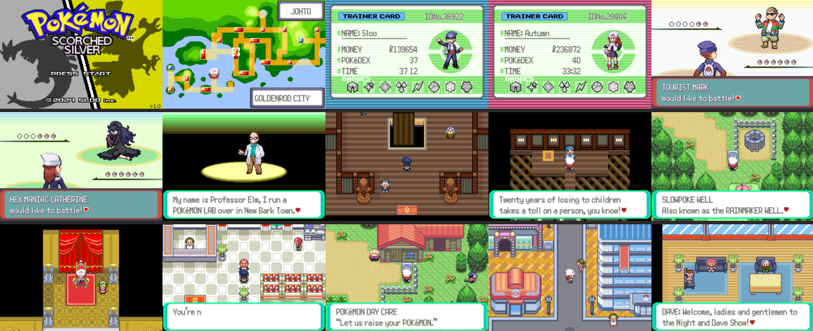 Pokémon Scorched Silver (GBA) Gameplay Screenshot 2 - Gohan's Tips