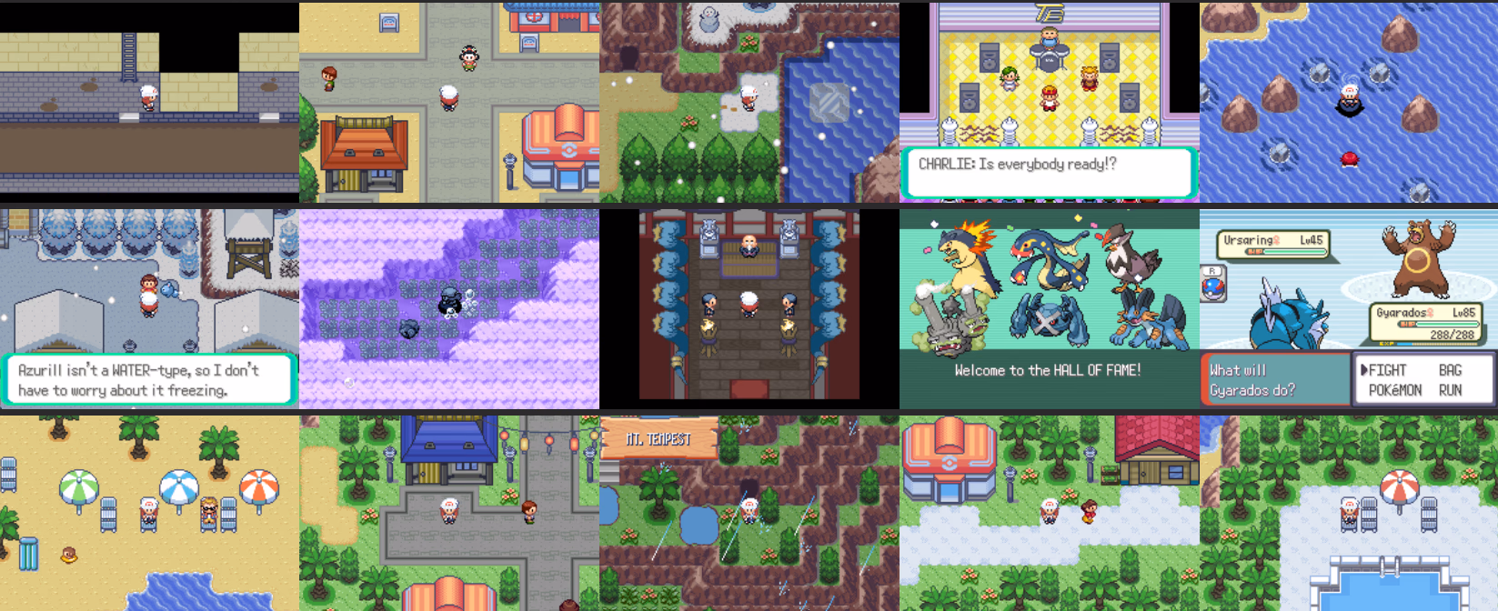 Pokémon Scorched Silver (GBA) Gameplay Screenshot 1 - Gohan's Tips