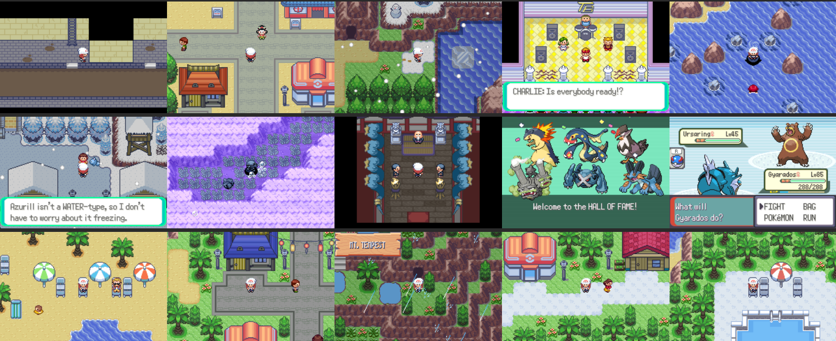 Pokémon Scorched Silver (GBA) Gameplay Screenshot 1 - Gohan's Tips