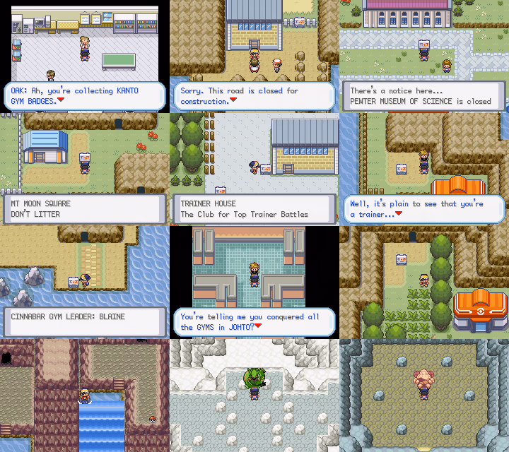 Pokémon Shinygold (GBA) Gameplay Screenshot 2 - Gohan's Tips