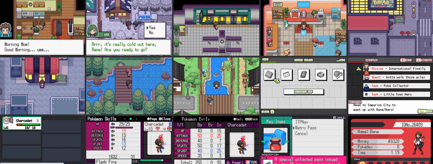 Pokémon Sors 2 (GBA) Gameplay Screenshot 2 - Gohan's Tips