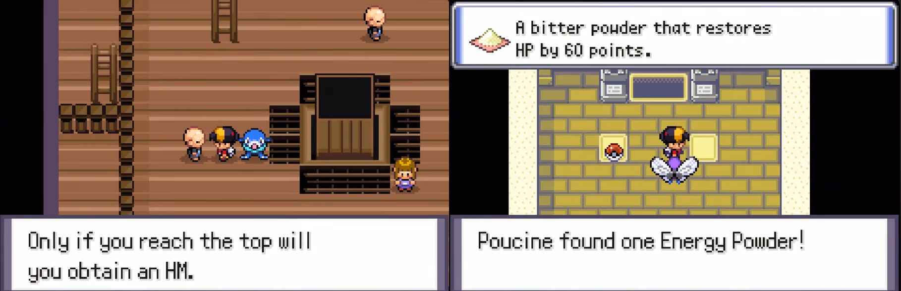 Pokémon Soulgold (GBA) Gameplay Screenshot 3 - Gohan's Tips
