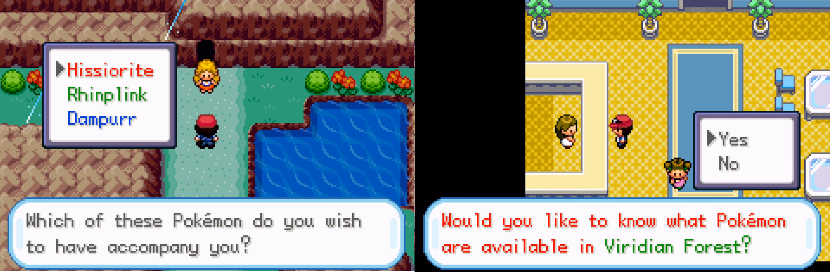 Pokémon Soulstice (GBA) Gameplay Screenshot 3 - Gohan's Tips