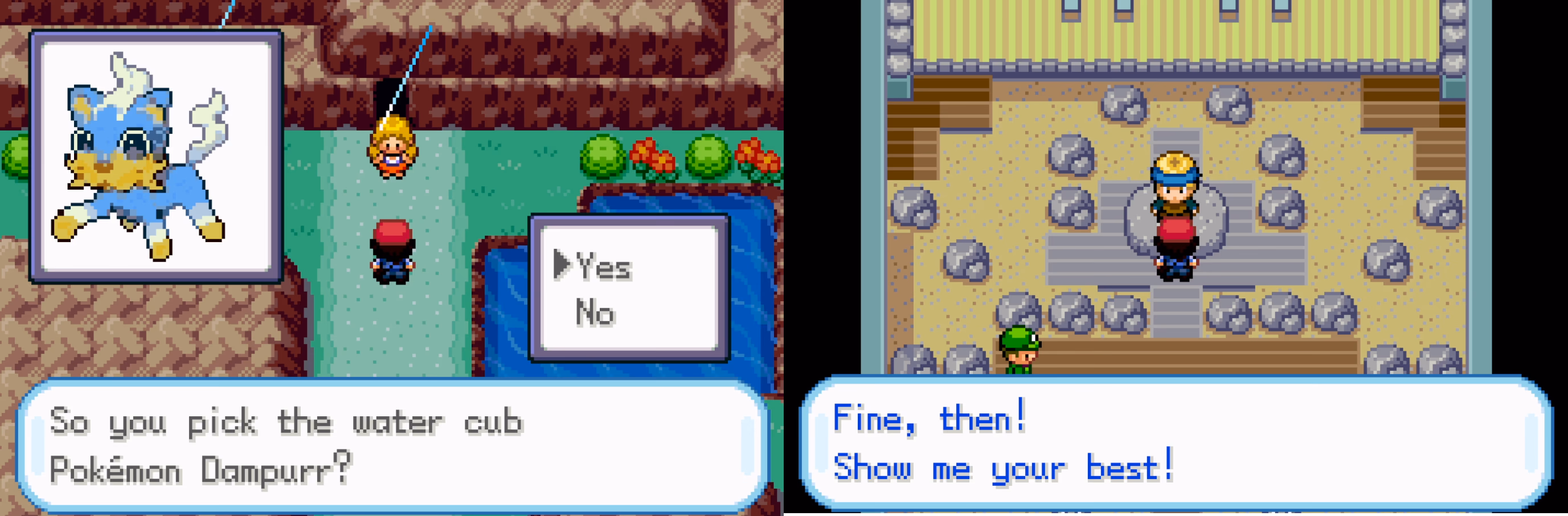 Pokémon Soulstice (GBA) Gameplay Screenshot 4 - Gohan's Tips