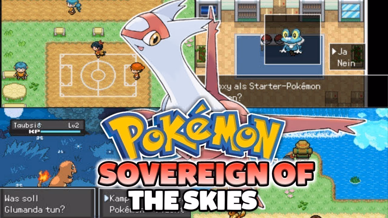 Download Pokémon Sovereign of the Skies GBA ROM Hack - Background Aura - Gohan's Tips