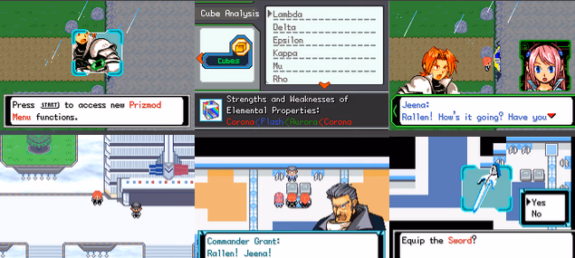 Pokémon Spectrobes (GBA) Gameplay Screenshot 1 - Gohan's Tips