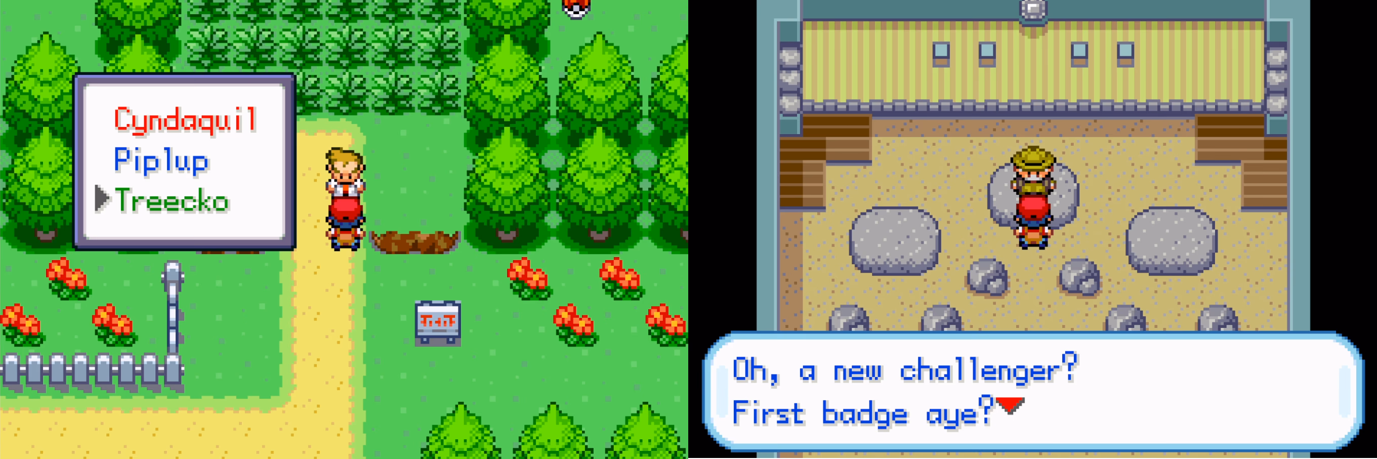 Pokémon Spirit Version (GBA) Gameplay Screenshot 2 - Gohan's Tips