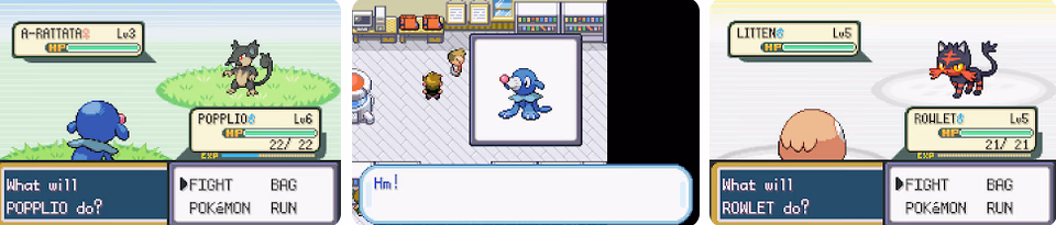 Pokémon Sun & Moon Fire Red (GBA) Gameplay Screenshot 1 - Gohan's Tips