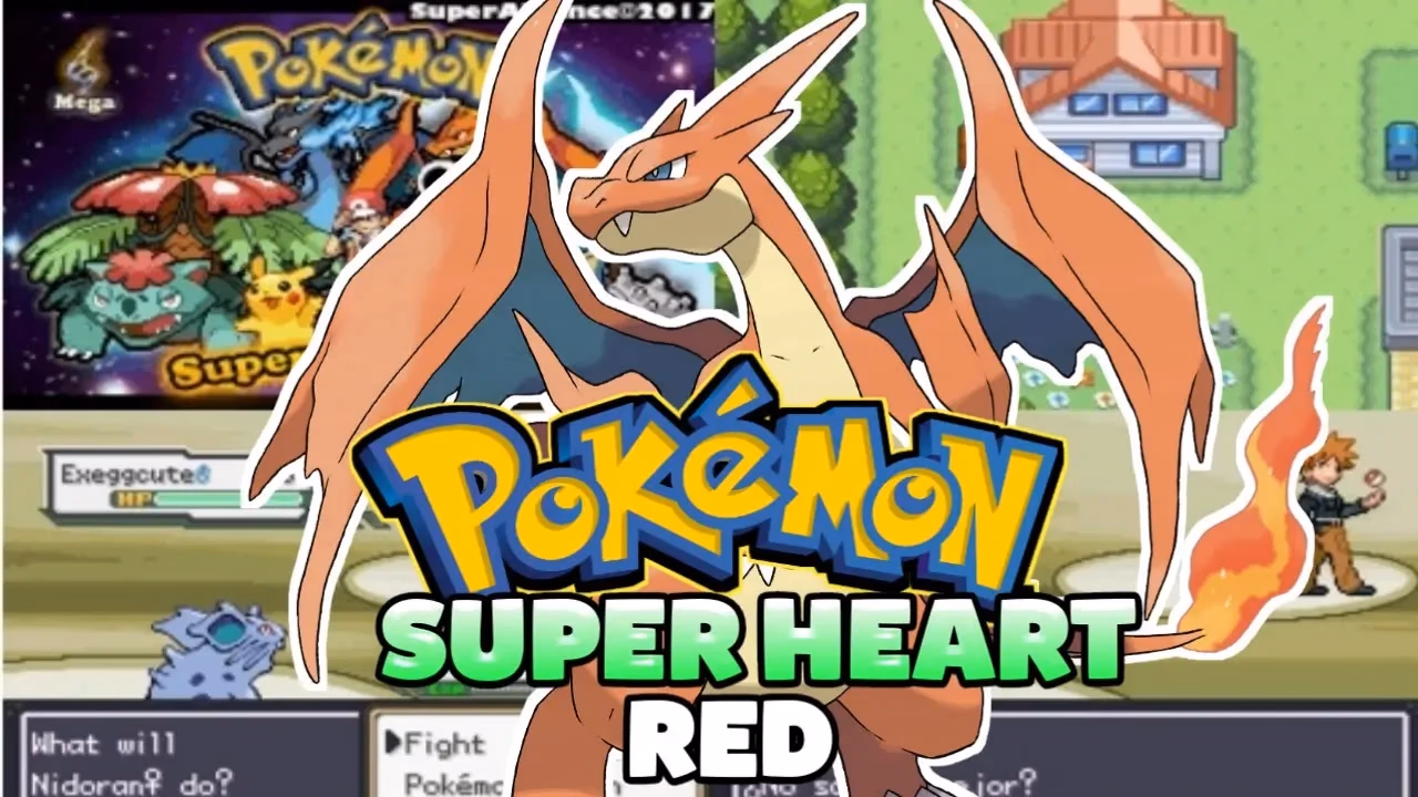 Download Pokémon Super Heart Red GBA ROM Hack - Background Aura - Gohan's Tips