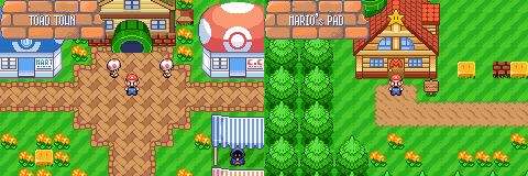 Pokémon Super Mariomon (GBA) Gameplay Screenshot 1 - Gohan's Tips