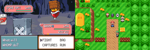 Pokémon Super Mariomon (GBA) Gameplay Screenshot 2 - Gohan's Tips