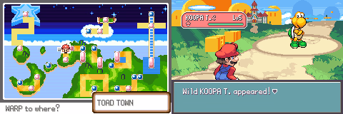 Pokémon Super Mariomon (GBA) Gameplay Screenshot 4 - Gohan's Tips