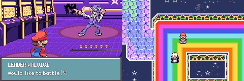 Pokémon Super Mariomon (GBA) Gameplay Screenshot 5 - Gohan's Tips