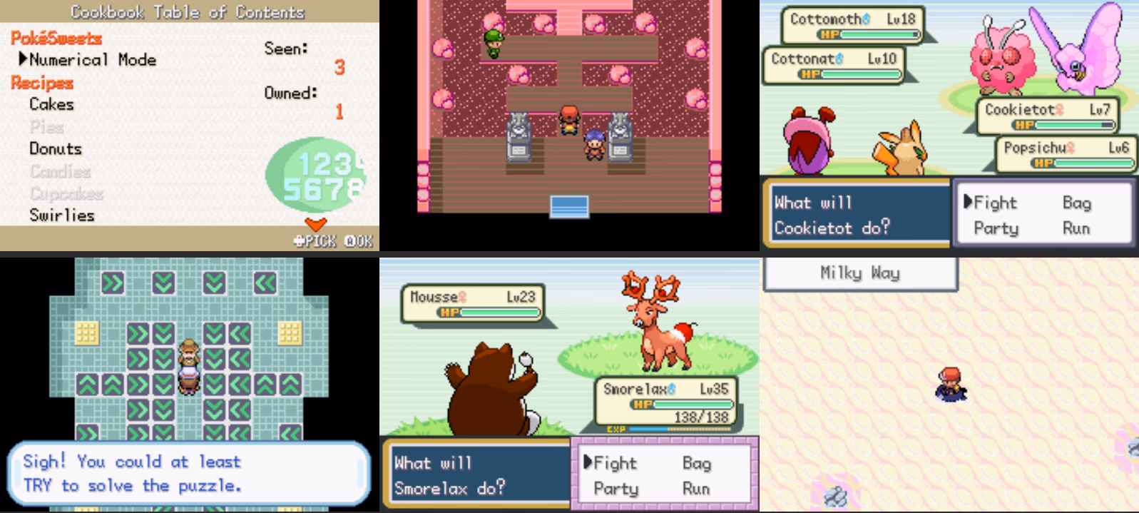 Pokémon Sweet Version (GBA) Gameplay Screenshot 2 - Gohan's Tips