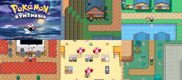 Pokémon Synthesis Version (GBA) Gameplay Screenshot 1 - Gohan's Tips