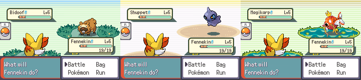 Pokémon Synthesis Version (GBA) Gameplay Screenshot 3 - Gohan's Tips