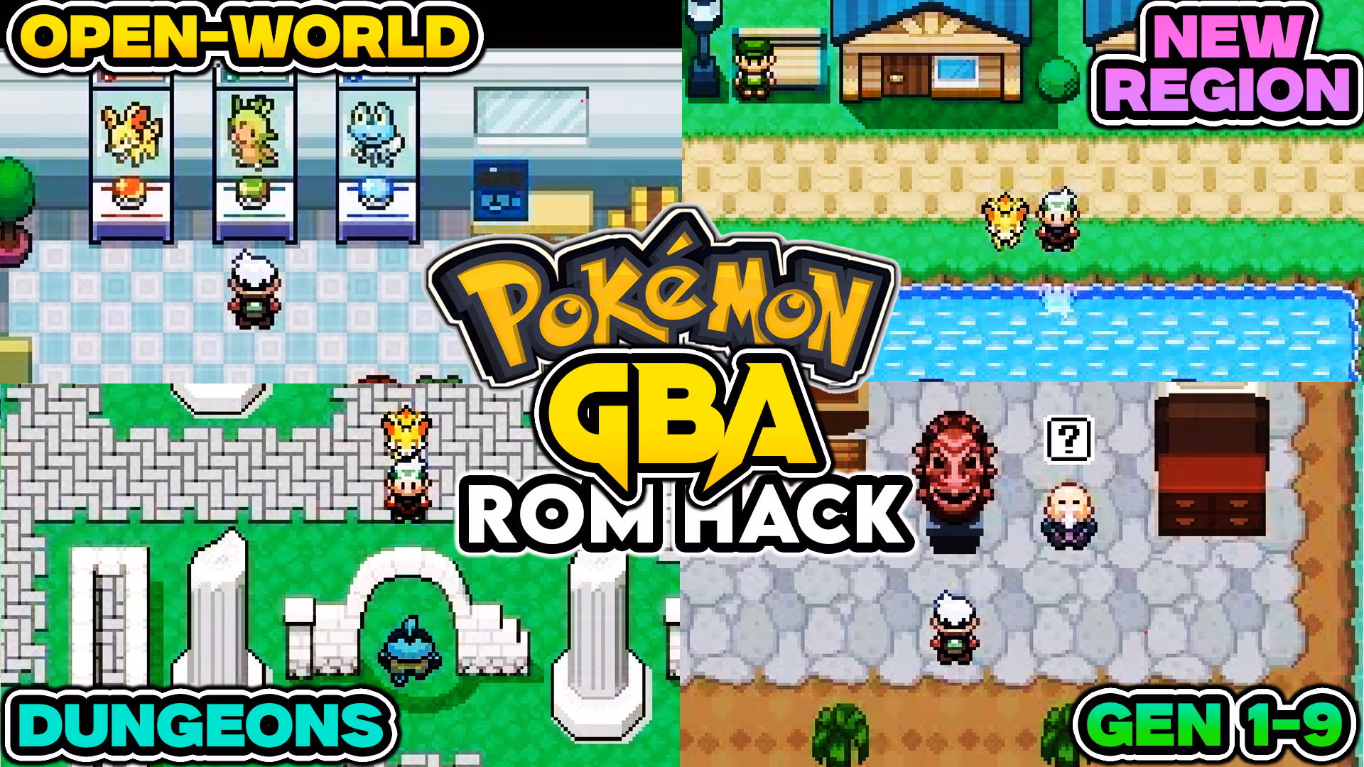 Download Pokémon Synthesis Version GBA ROM Hack - Background Aura - Gohan's Tips