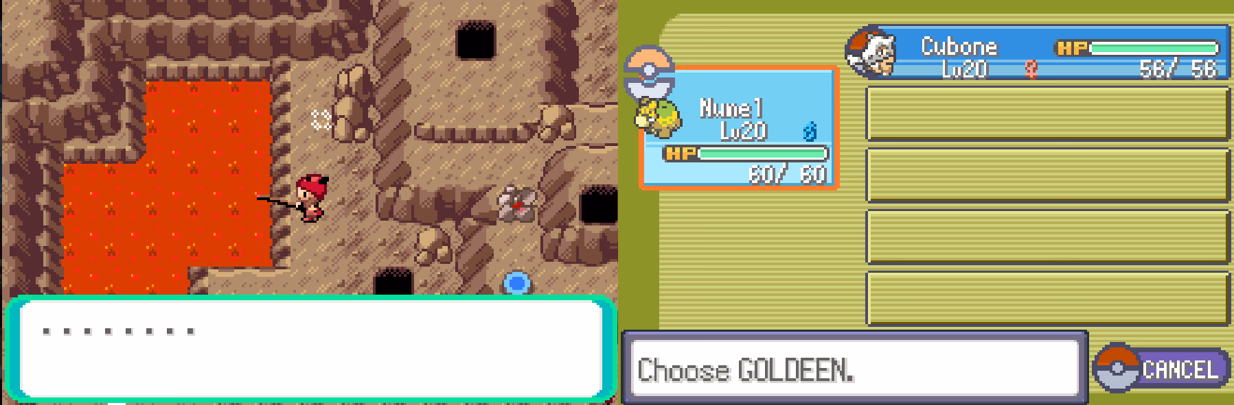 Pokémon Tag Team Trials (GBA) Gameplay Screenshot 1 - Gohan's Tips