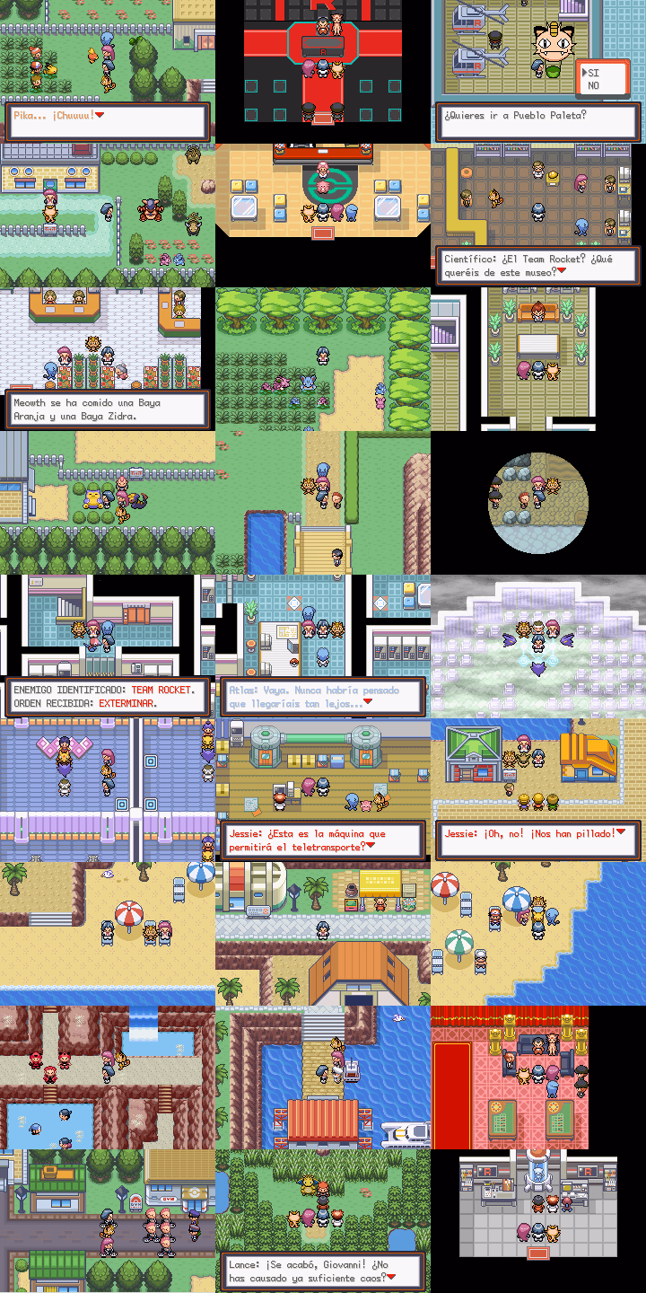 Pokémon Team Rocket Jessie & James Edition (GBA) Gameplay Screenshot 1 - Gohan's Tips