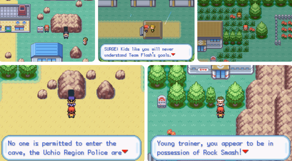 Pokémon Tempest (GBA) Gameplay Screenshot 1 - Gohan's Tips