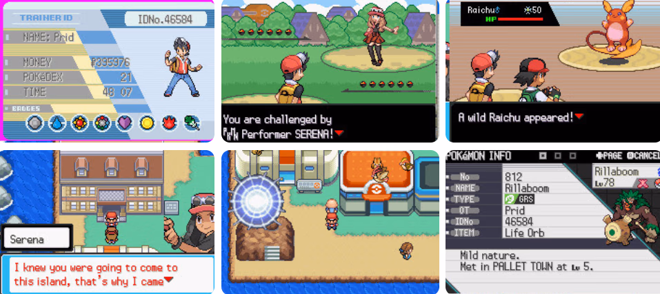 Pokémon The Last Fire Red (GBA) Gameplay Screenshot 1 - Gohan's Tips