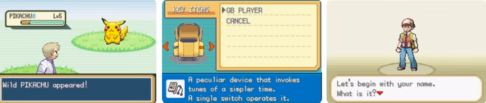 Pokémon Thunder Yellow (GBA) Gameplay Screenshot 1 - Gohan's Tips