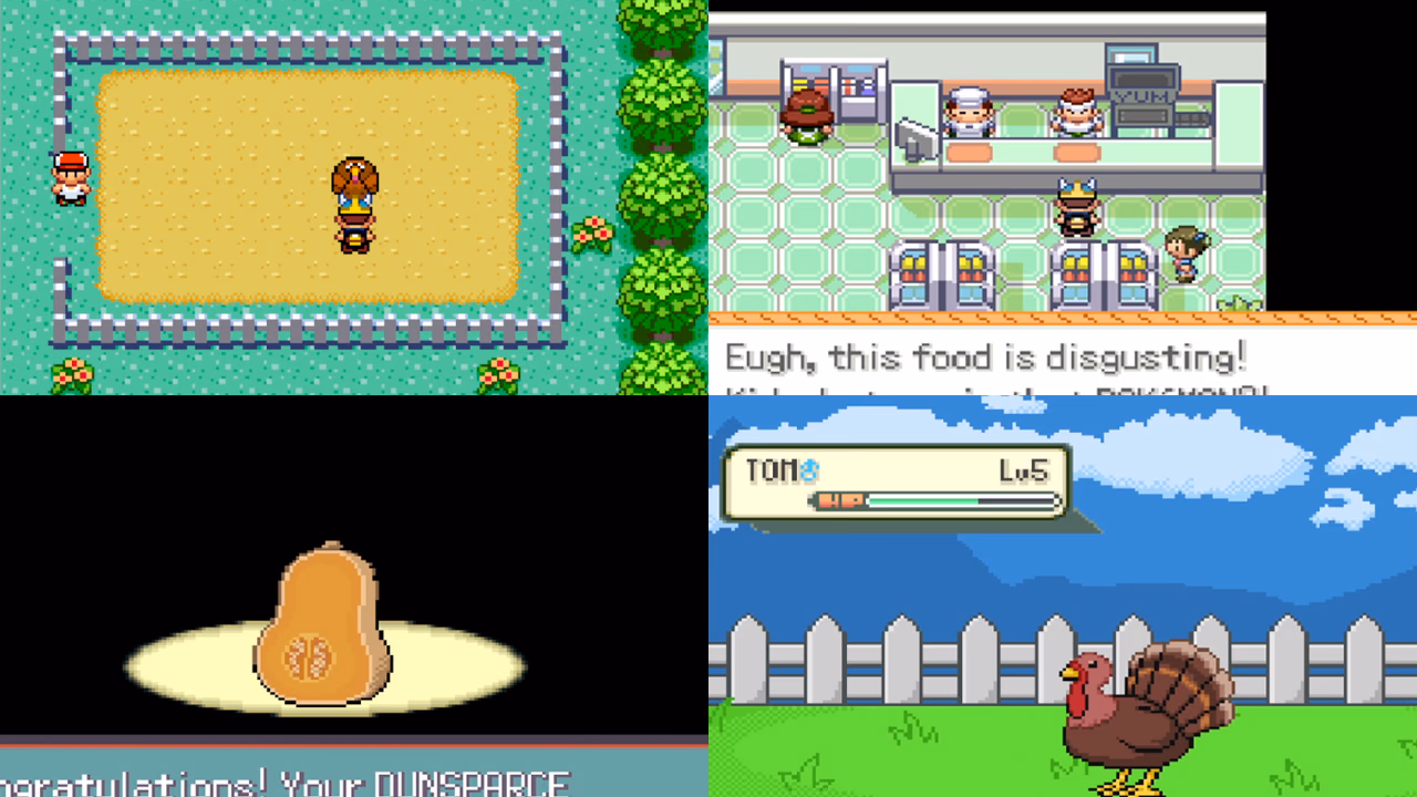 Pokémon Turky Version (GBA) Gameplay Screenshot 1 - Gohan's Tips