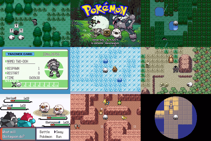 Pokémon Two (GBA) Gameplay Screenshot 1 - Gohan's Tips
