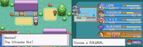 Pokémon Ultra Fire Red XD (GBA) Gameplay Screenshot 2 - Gohan's Tips