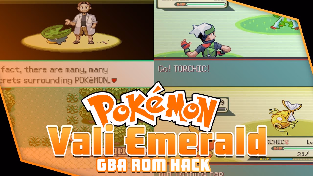 Download Pokémon Vali Emerald GBA ROM Hack - Background Aura - Gohan's Tips
