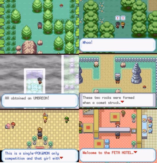 Pokémon Valor (GBA) Gameplay Screenshot 1 - Gohan's Tips
