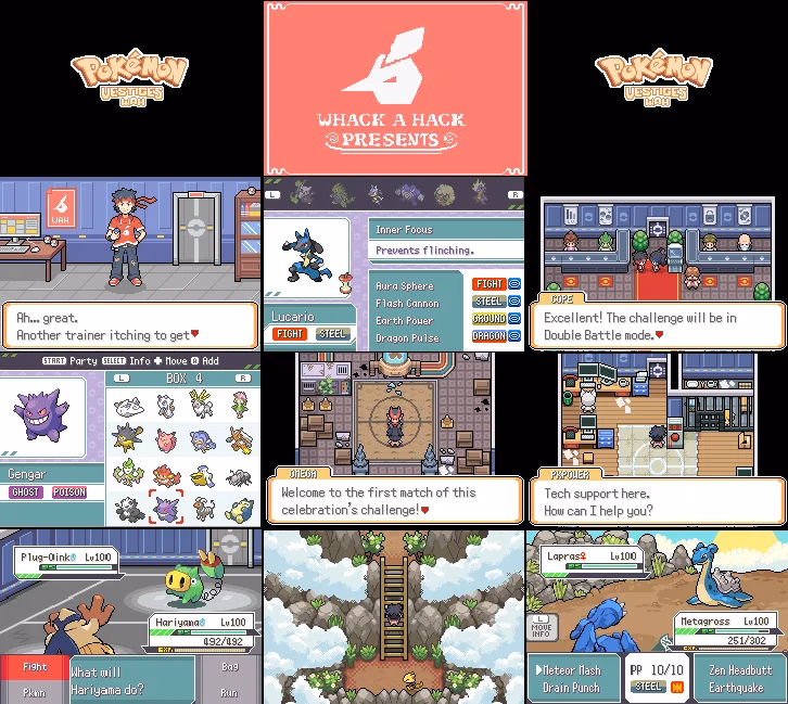 Pokémon Vestiges WAH (GBA) Gameplay Screenshot 1 - Gohan's Tips