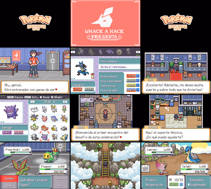 Pokémon Vestigios of Wah (GBA) Gameplay Screenshot 1 - Gohan's Tips