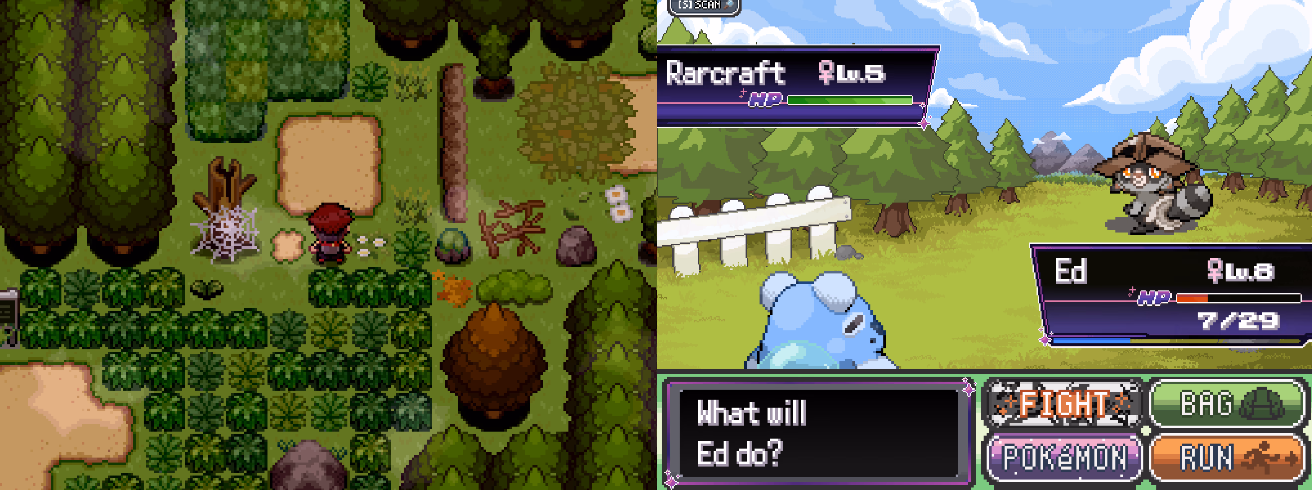 Pokémon Void (GBA) Gameplay Screenshot 3 - Gohan's Tips
