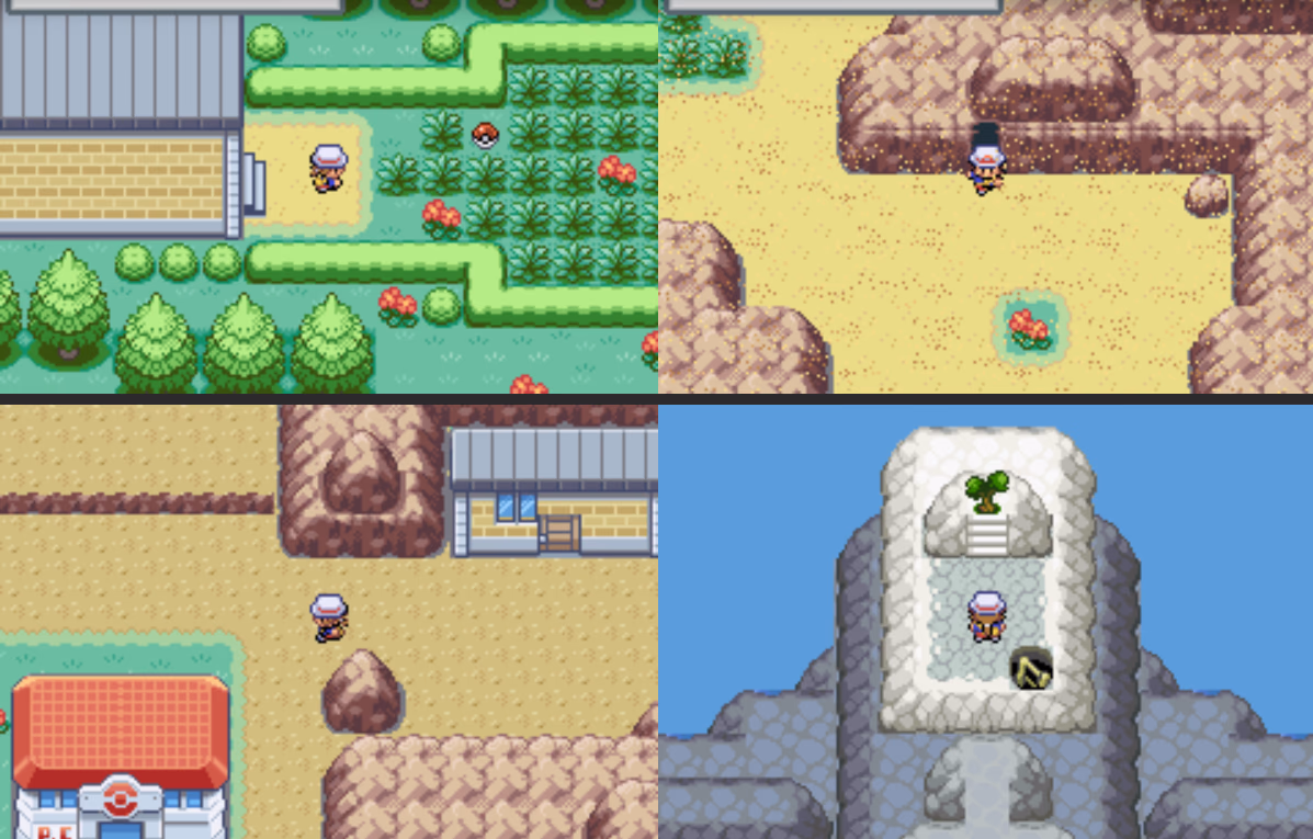 Pokémon Weird Type Fun (GBA) Gameplay Screenshot 1 - Gohan's Tips
