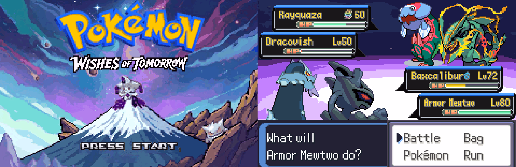 Pokémon Wishes of Tomorrow (GBA) Gameplay Screenshot 1 - Gohan's Tips